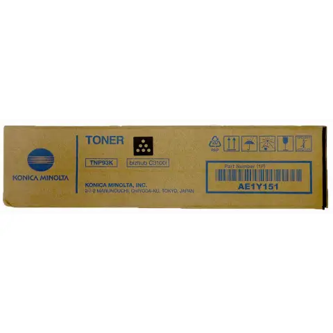 Minolta TNP93K - Toner czarny do Konica Minolta Bizhub C3100i